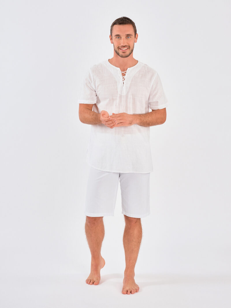 vetement gaze de coton homme